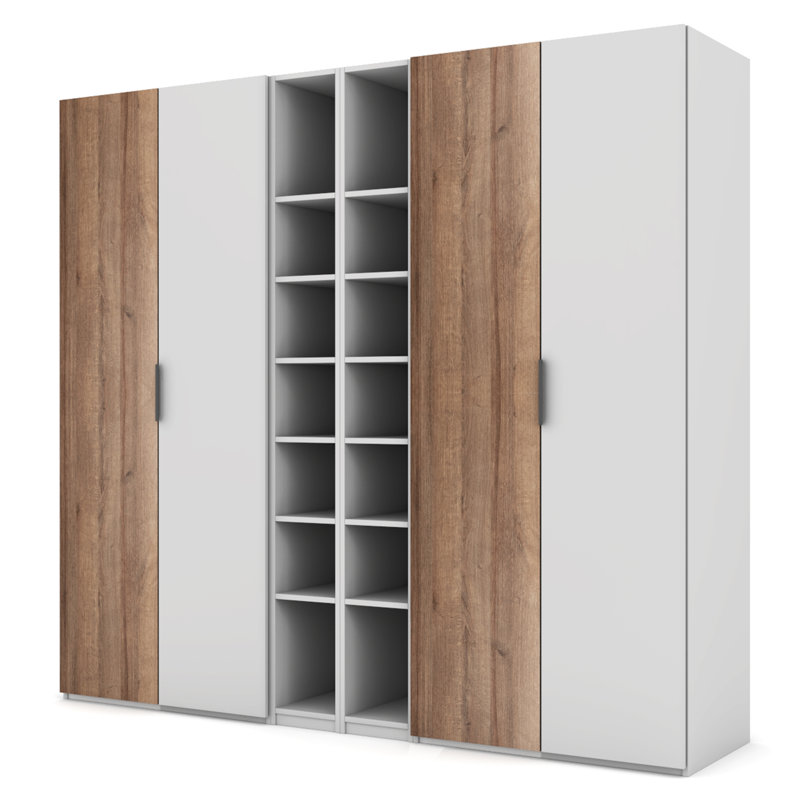 Blocco 4 Door Manufactured Wood Wardrobe