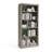 71" Tall Bookcase, 5-Tier Wooden Open Bookshelf, Modern Freestanding Storage Shelf-1800810358