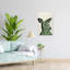 Green Kangaroo Portrait Modern Animal Nature Wall Art Print-133191991