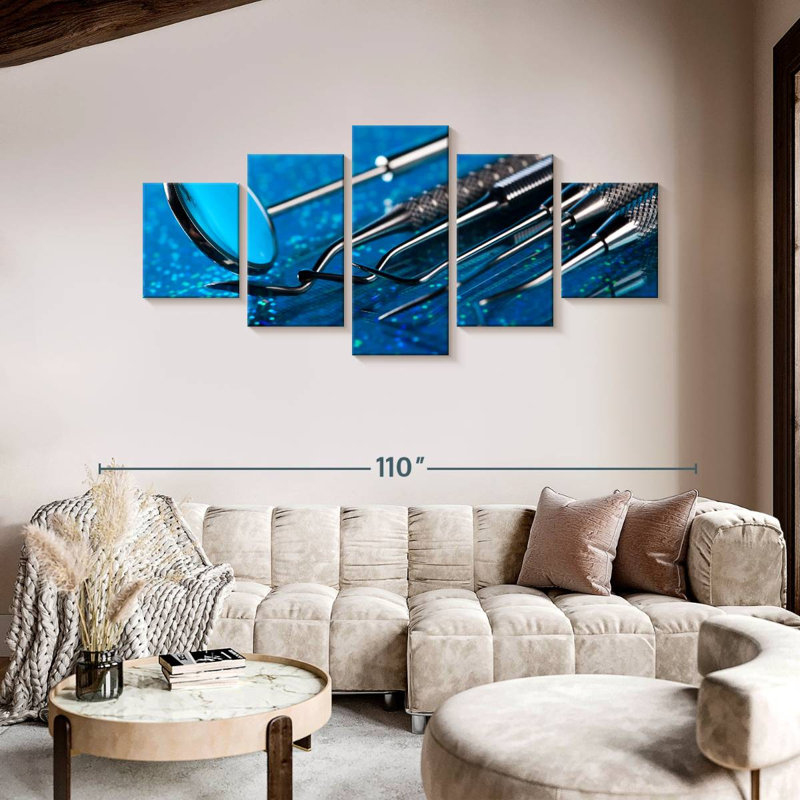 Dental Materials, 42" H x 92" W