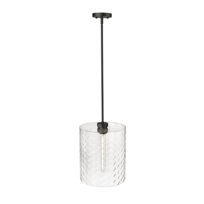 Luminaire suspendu cylindrique à 1 lumière Lir