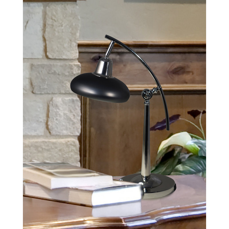 Ashwood Adjustable Metal USB Desk Lamp