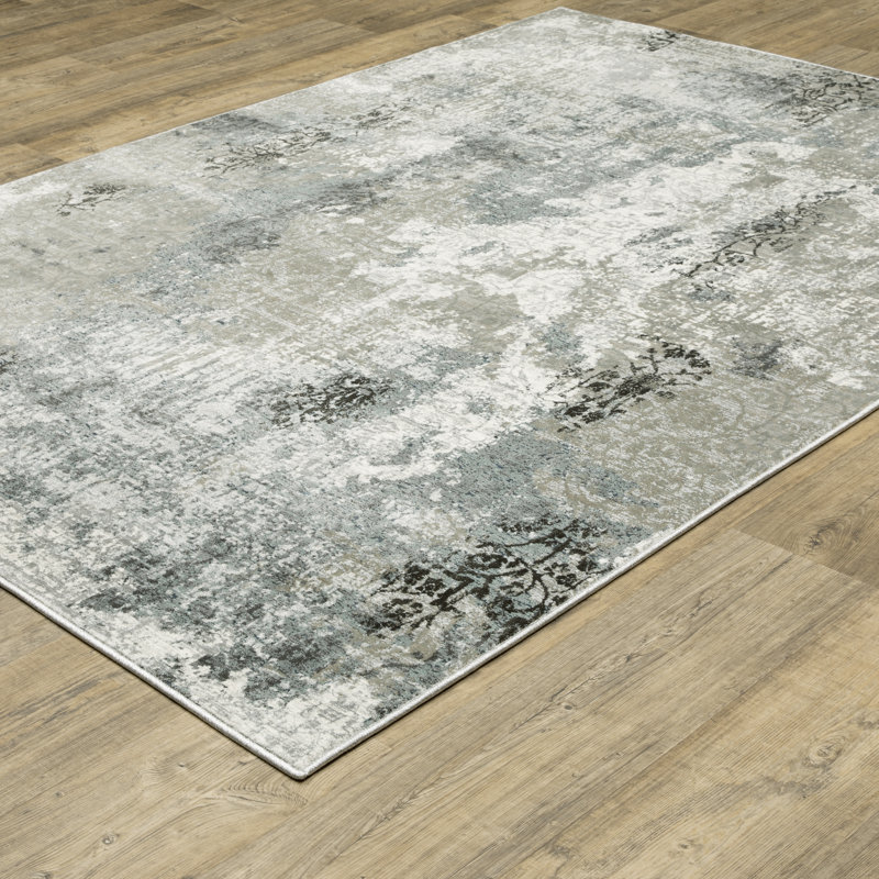 Evaeh Abstract Indoor Rug, Rectangle 7'10" x 10'10"