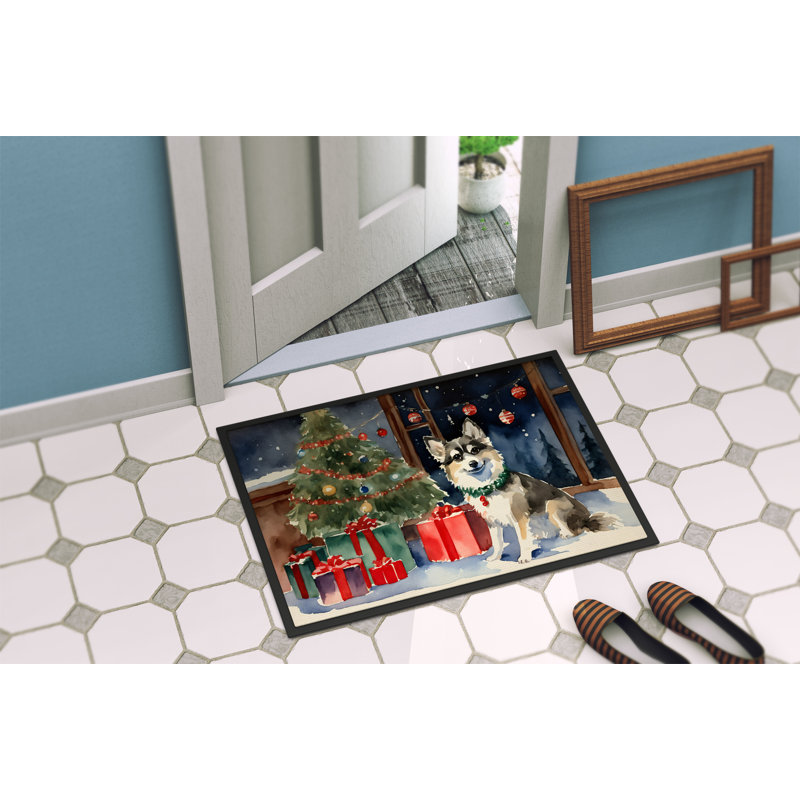 Tapis d'entrée antidérapant Jeslee, L 18 po x L 27 po