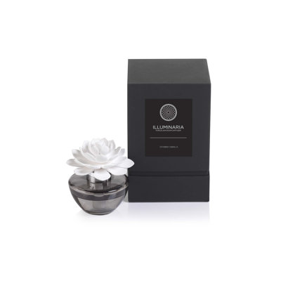 Illuminaria Porcelain Diffuser, Spanish Dahlia Fragrance