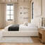 Lit plateforme tapissier luxueux luxueux Cloudsoft-891034073-899216342