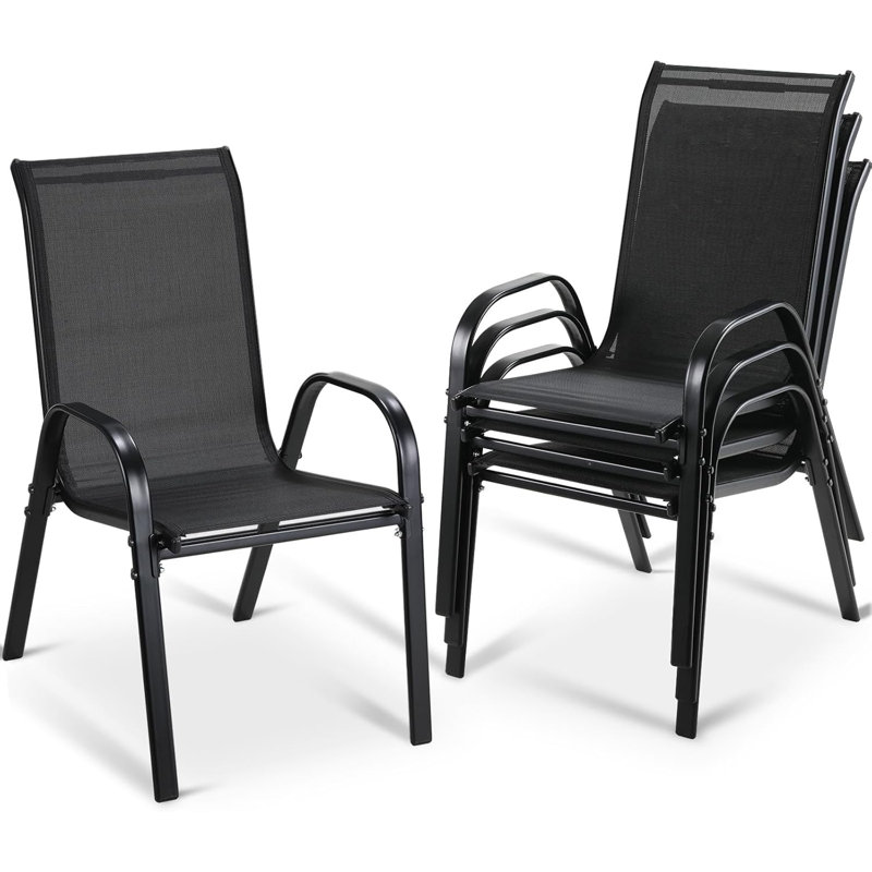 Stacking Patio Dining Side Chair