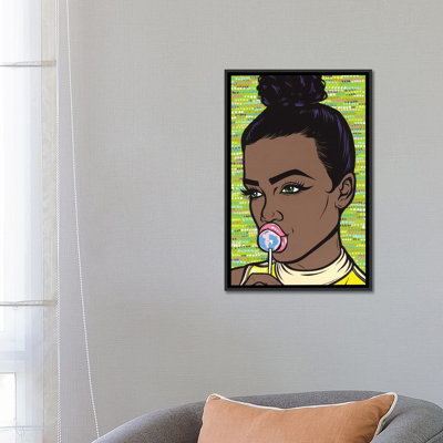 «Lollipop Girl», impression sur toile