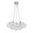 Nahlen 13-Light Dimmable Cube Glass Chandelier