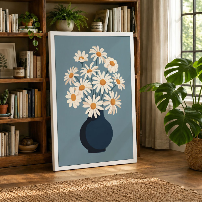 Print, 24x16 - 61.0 x 40.6 cm, Teal Border