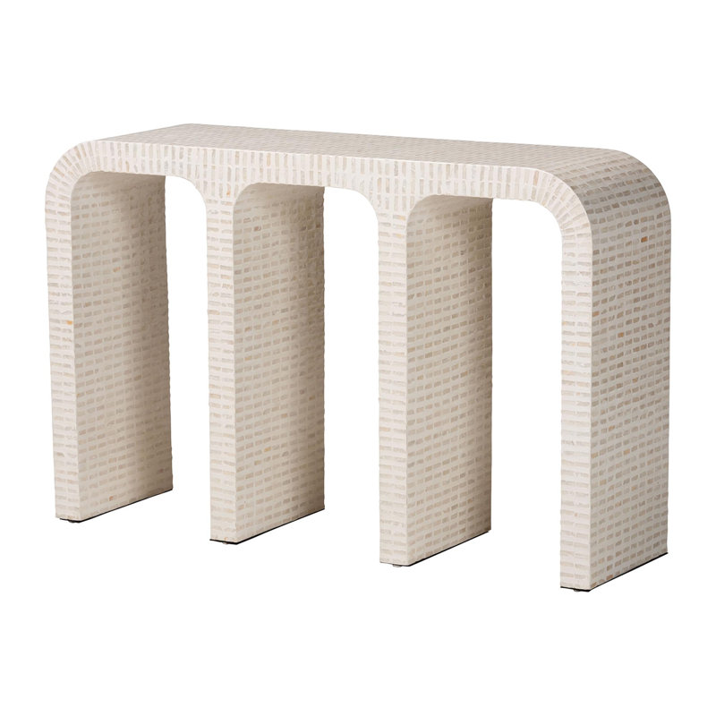Chalina Capiz Shell Console Table
