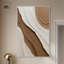 «Light Sand Waves», toile abstraite géométrique par Art Remedy-105531474-105531475