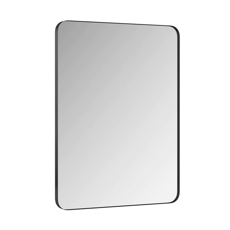 Miroir mural 24 po x 36 po Miroir rectangulaire noir