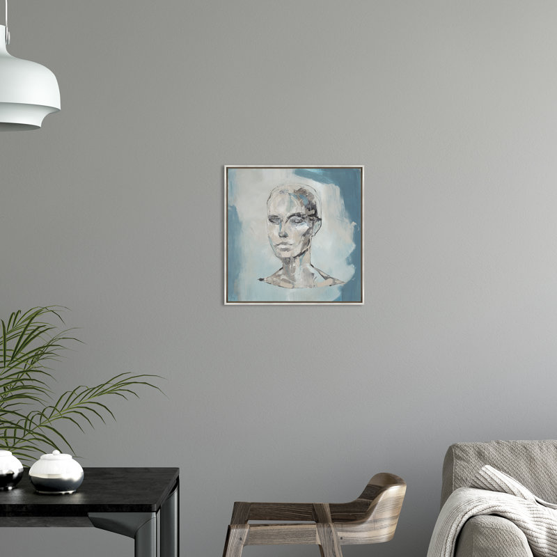 Lundi, portrait II, H 41,5 po x l 41,5 po