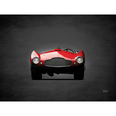 «Aston Martin Db2 1953» par Mark Rogan, reproduction d'art sur toile tendue