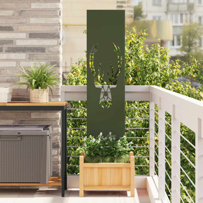 vidaXL Garden Privacy Screen Partition Outdoor Decor Modern Decorative Barrier