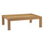 Ensemble de patio extérieur en teck 4 pièces Modway Upland