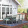 Fionnula Rectangular 8 - Person 83" Long Dining Set with Cushions