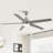 Vaczon 52" 5 - Blade Modern Ceiling Fan with 3CCT LED Lights and Remote Control-571703629