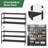 Versatile 3-Tier Long Shoe Rack 33" - Efficient Storage Solution For Entryways And Bedrooms-725456871