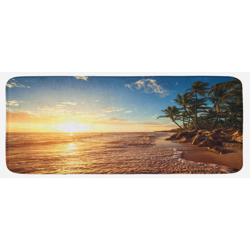 Tapis de cuisine tropical