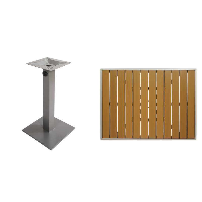 Longport 2 Person 32'' L Plastic/Resin, 31" H x 32" W x 24" D, Silver