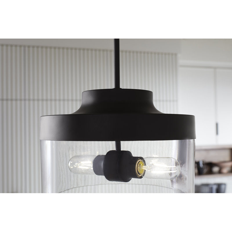 Purist 4-Light Xl Pendant, Brushed Moderne Brass