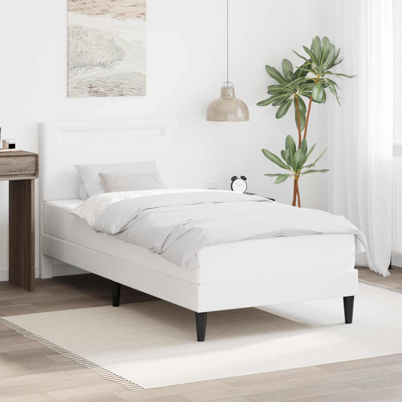 Bed, Single (3'), White
