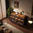 Elegant Cherry Wood Storage Cabinet-105981685