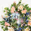 Couronne florale en cascade 30 po