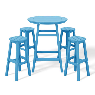 Laguna 5-Piece Round Bar Set