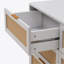Commode de rangement en rotin à 6 tiroirs de 51,18 po Ayanna-547666476