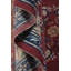 Tapis oriental art déco à motif végétal 6 x 9