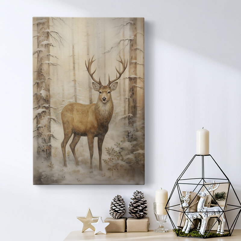 Art des Fêtes de Noël - Toile tendue avec châssis DCLxxxi, H 36 po x l 24 po