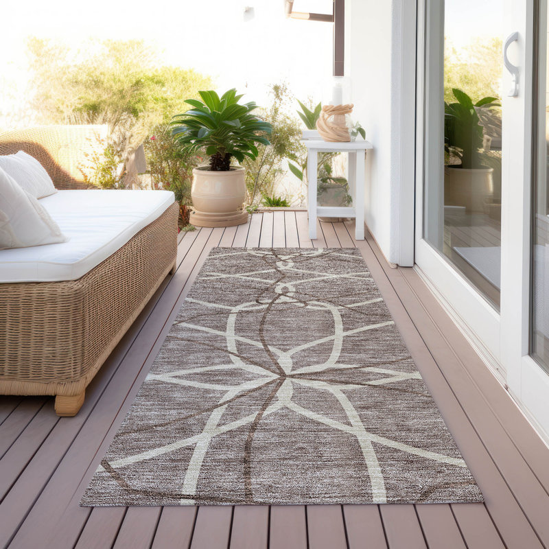  Tapis avec envers antidérapant Alegandro, Tapis de couloir 2 pi 3 po x 7 pi 6 po