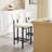 Modern Upholstered Counter Stool With Backrest, Beautiful Low Barstool For Kitchen Island, Bar And Counter-1691899665