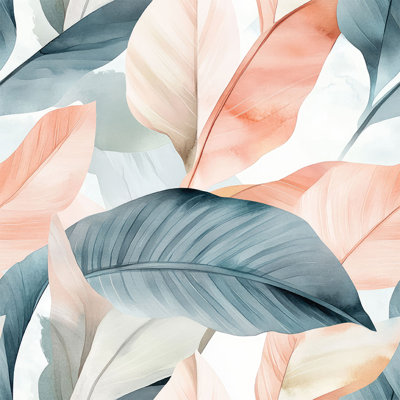 Rouleau de papier peint Pastel Tropical
