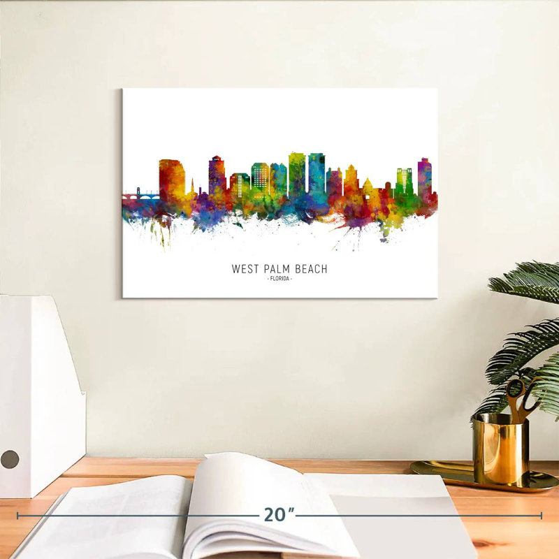 West Palm Beach Florida Skyline I