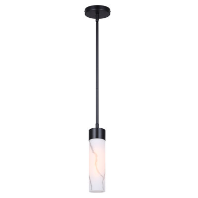 Jaqueze Single Light Glass Dimmable Pendant