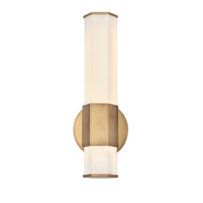 Barre d'éclairage de salle de bain 1 lumière DEL Belden