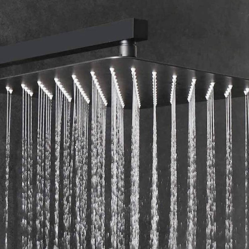 Système de douche complet, Noir