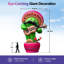 Décoration de cactus gonflable géant de 25 pi avec souffleur, décoration de cour extérieure pour les fêtes et les événements du Cinco de Mayo