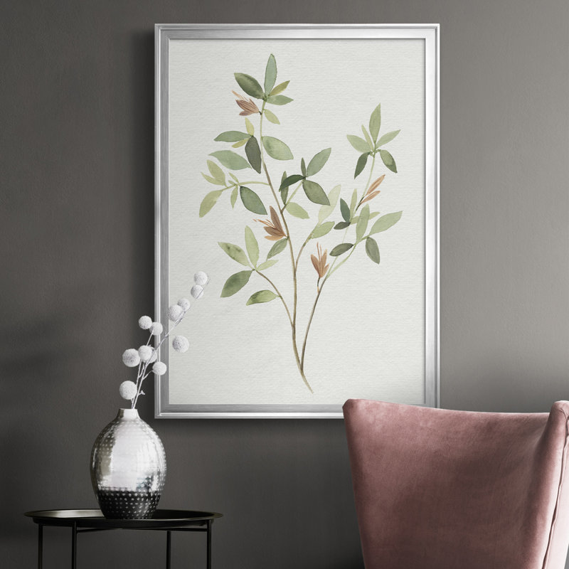Toile simple encadrée de qualité supérieure - prête à être accrochée, Cadre argenté, H 36,5 po x l 26,5 po x P 1 po