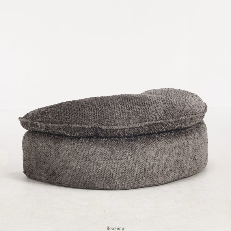 Repose-pieds pour canapé Lazy, autonome, Polyester bleu-gris