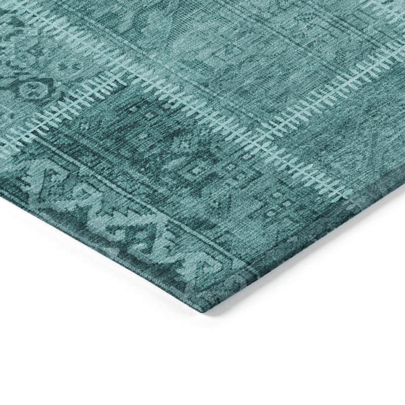 Tapis intérieur / extérieur Heffington avec envers antidérapant, Rectangle 9 pi x 12 pi
