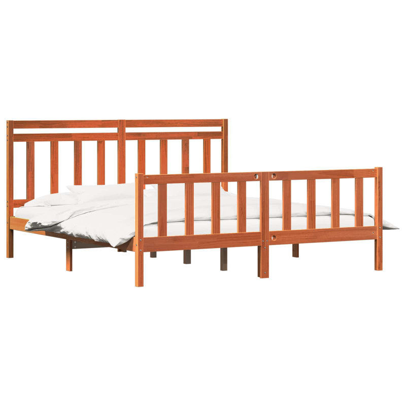 Solid Wood Bed, Super King (6')