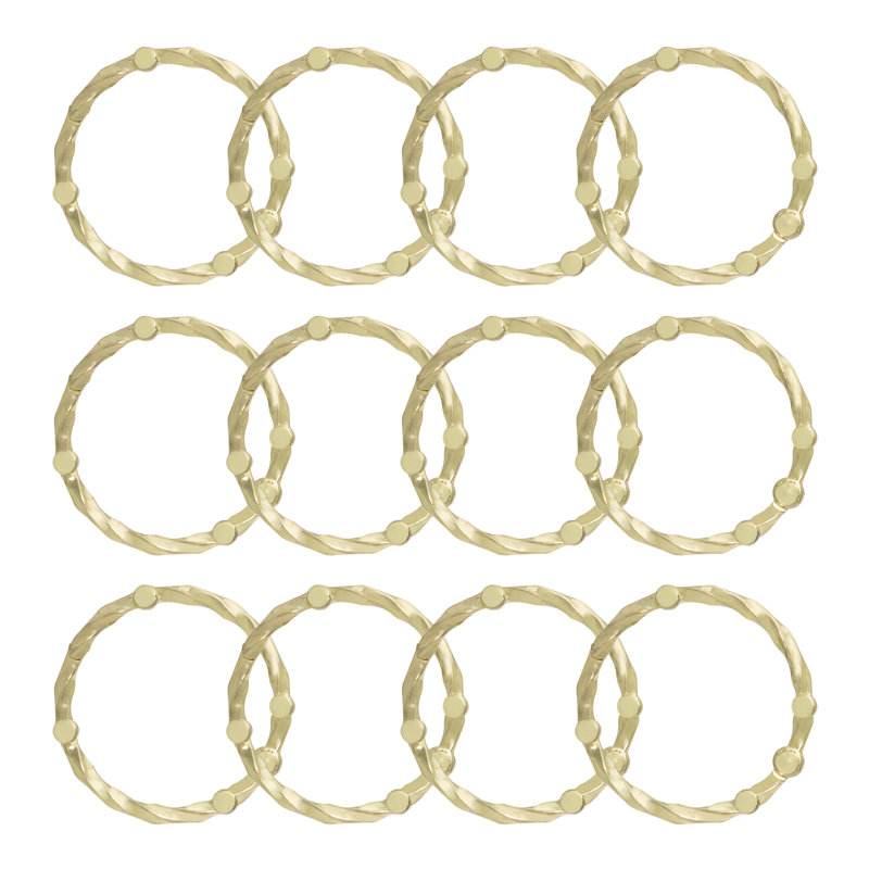 Zinc Shower Curtain Hook