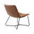 Keertana Faux Leather Slope Lounge Chair-2046721876
