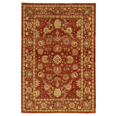 Signature Hand Woven Wool Oriental Area Rug