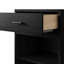 Armoire avec un tiroir en noir-244712639